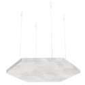 Light Aged Painted Concrete Accent Cloud