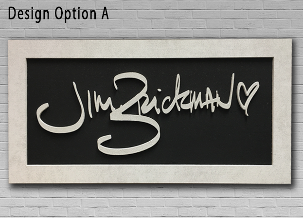 Acoustic Designer Sign Option A 1