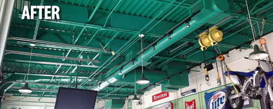 Ceiling Noise Control After Ceiling Noise Control After