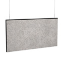 Light Pitted Concrete Baffle