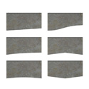 Medium Speckled Concrete Accent Baffle