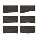 Natural Ebony Reconstituted Accent Baffle