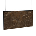 Deep Brown Marble Baffle