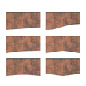 Medium Desert Cliff Rock Accent Baffle