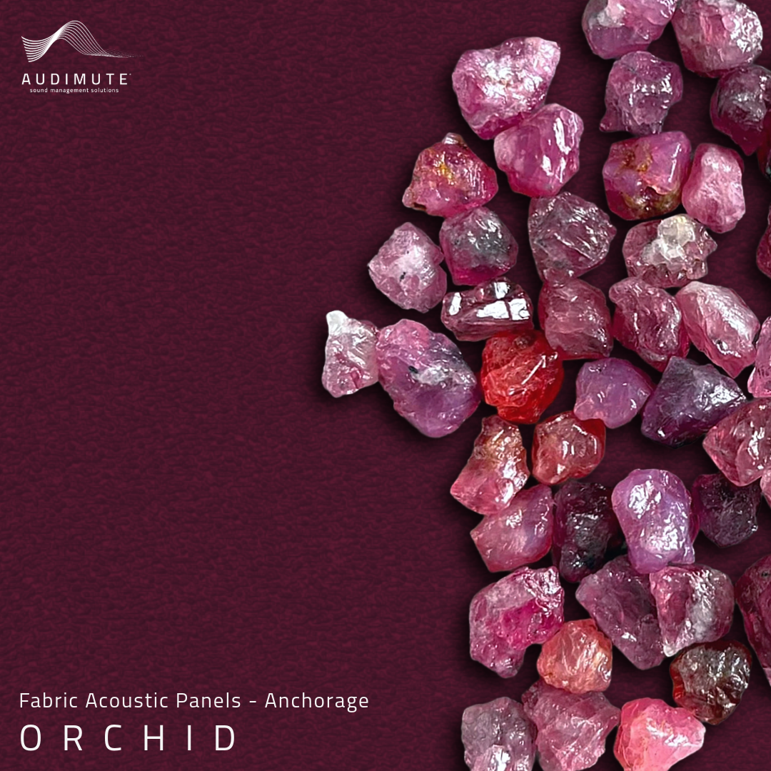 Orchid Fabric Acoustic Panel