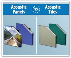 Difference between acoustic panels and acoustic tiles Difference between acoustic panels and acoustic tiles