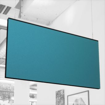 Fabric Acoustic Ceiling Baffles - Anchorage