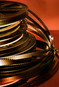 Cinema Theater Reel Stack