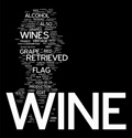 Word Art Wine